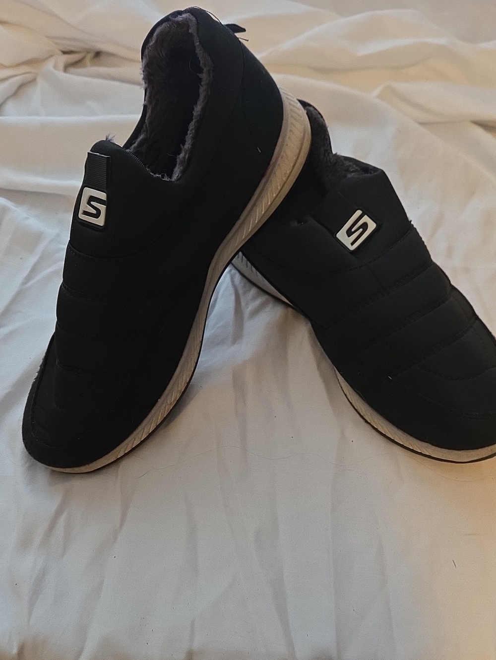 Skechers Slip-On Padded Black Men’s Casual Shoes